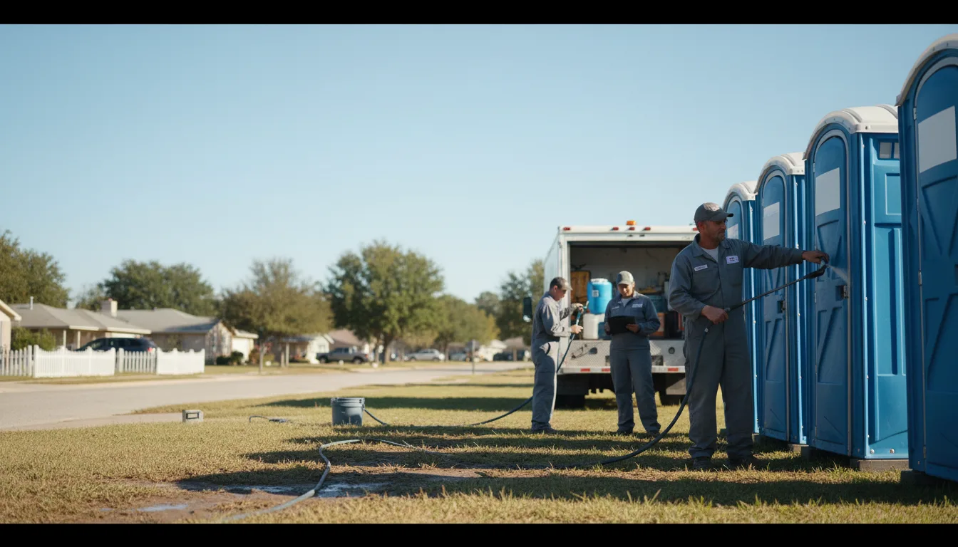 Long-Term Portable Toilet Rental in North, SC near me